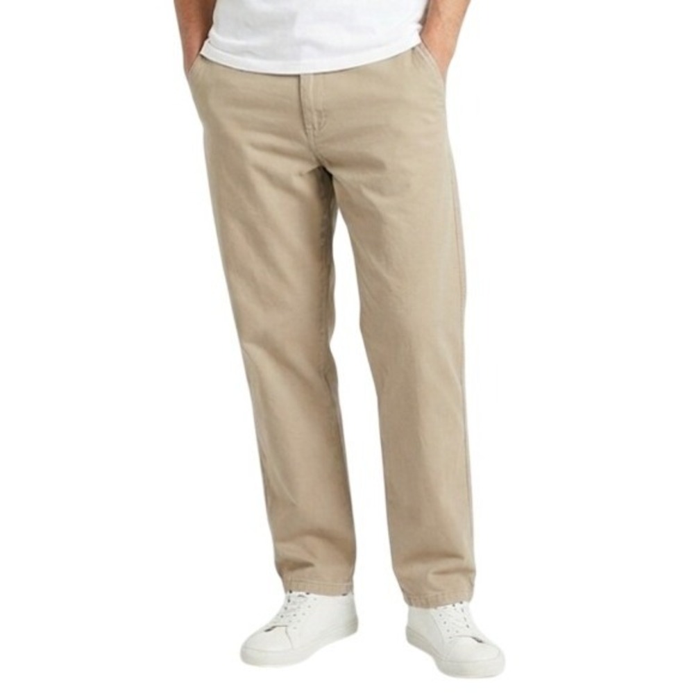 Twenty X Khaki Pants Men's 35x32 Flat Front Chino‎ Cotton Classiccore Western